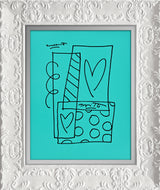 BRITTO ABSTRACT - Original Drawing