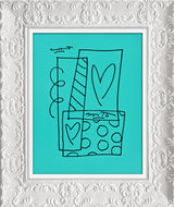 BRITTO ABSTRACT - Original Drawing