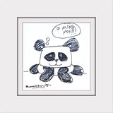 PANDA BEAR -  Original Drawing