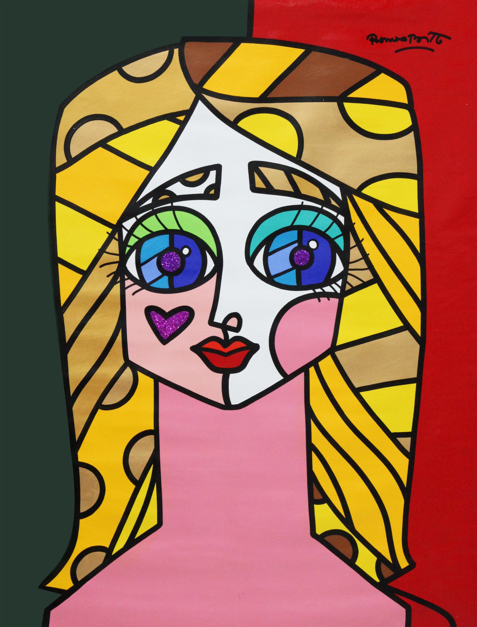 BLUE EYES - Original Painting