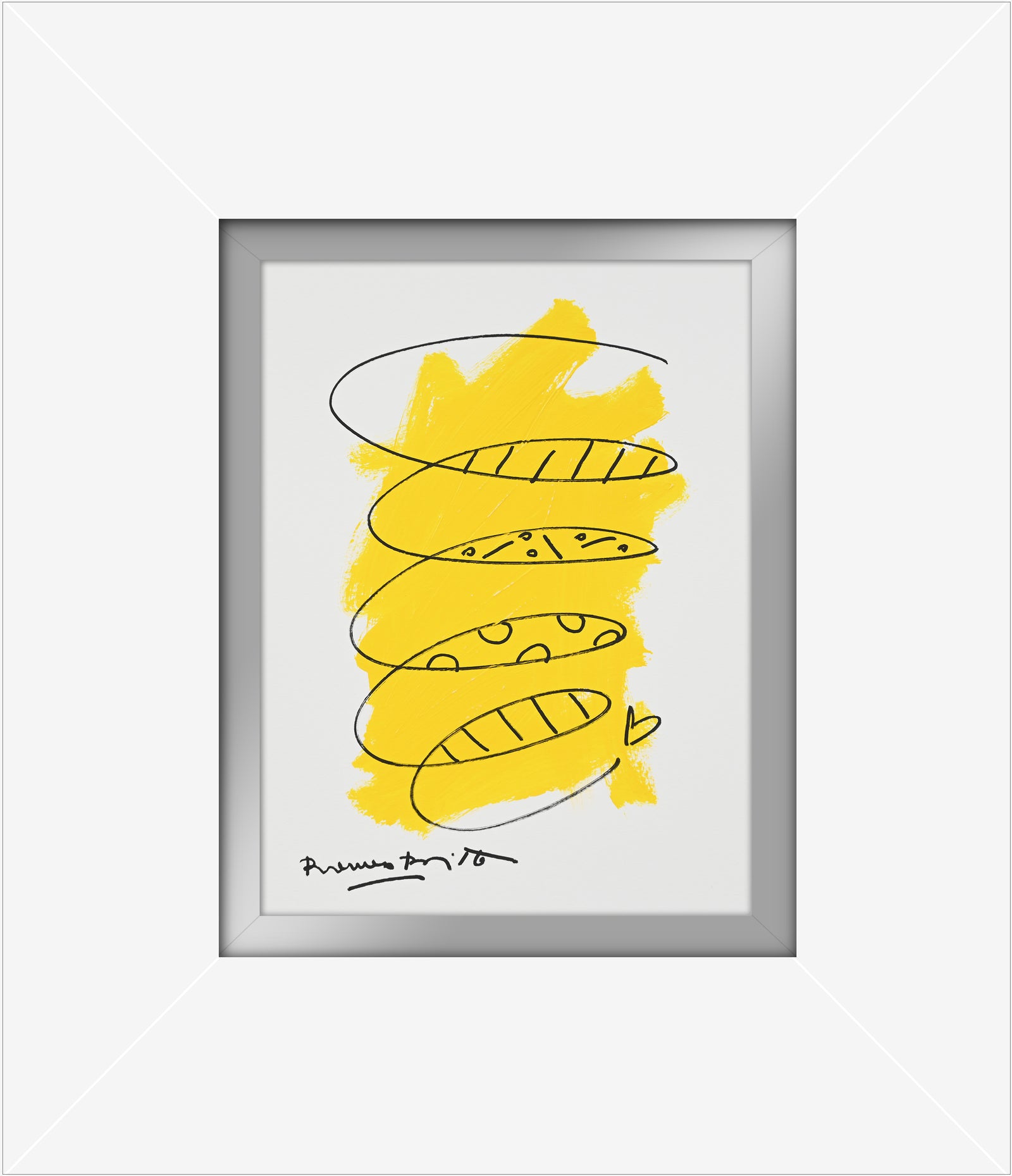 two color collection original drawing artistic colorful design collectible