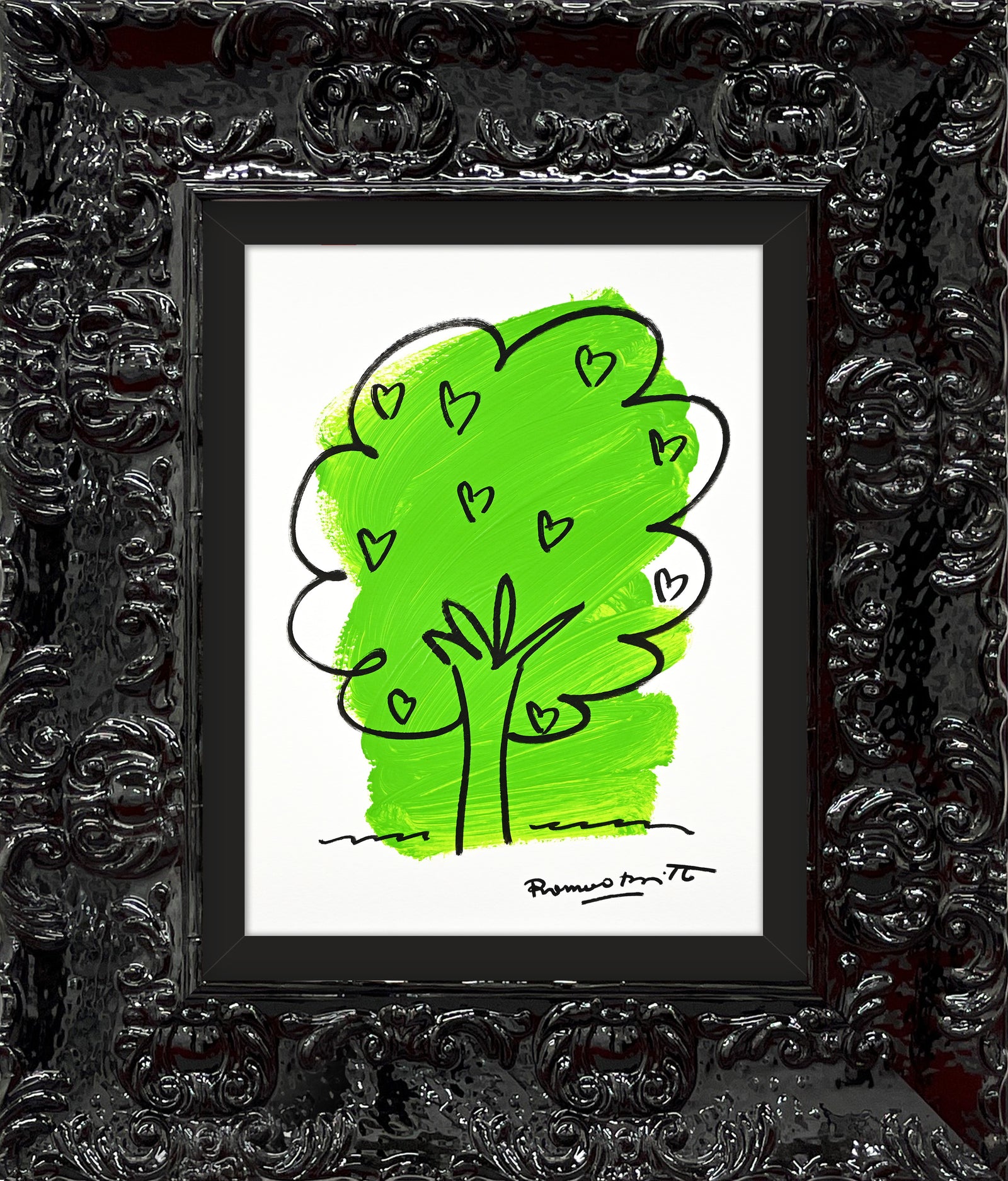 two color collection original drawing colorful decorative collectible gift idea