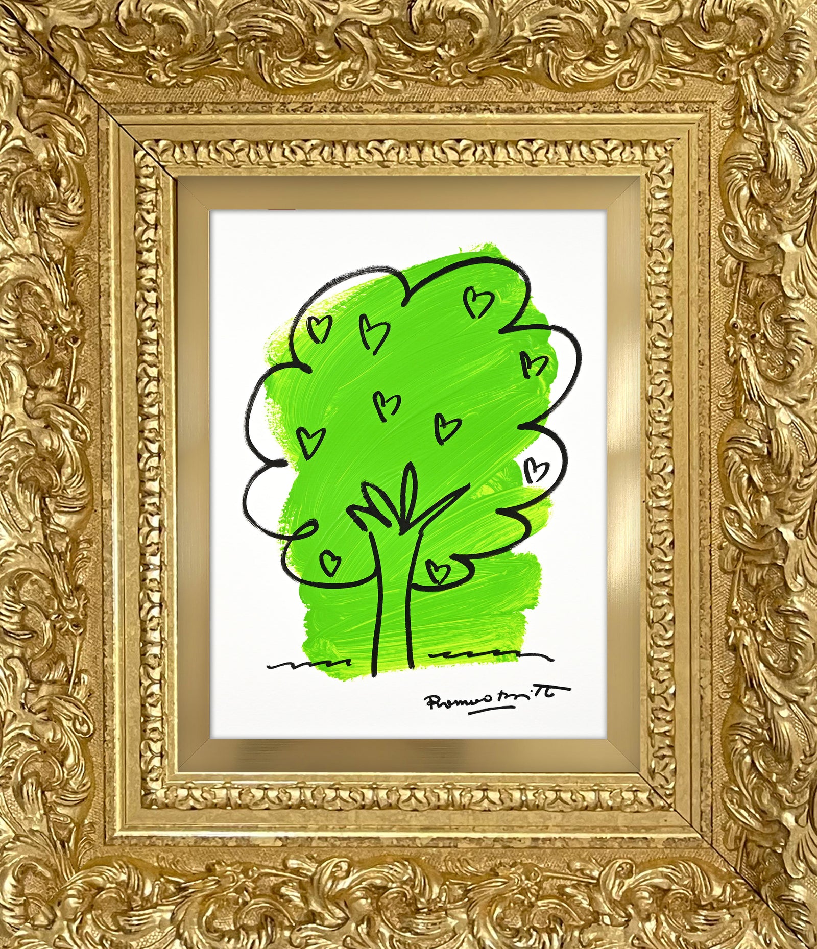 two color collection original drawing colorful decorative collectible gift idea