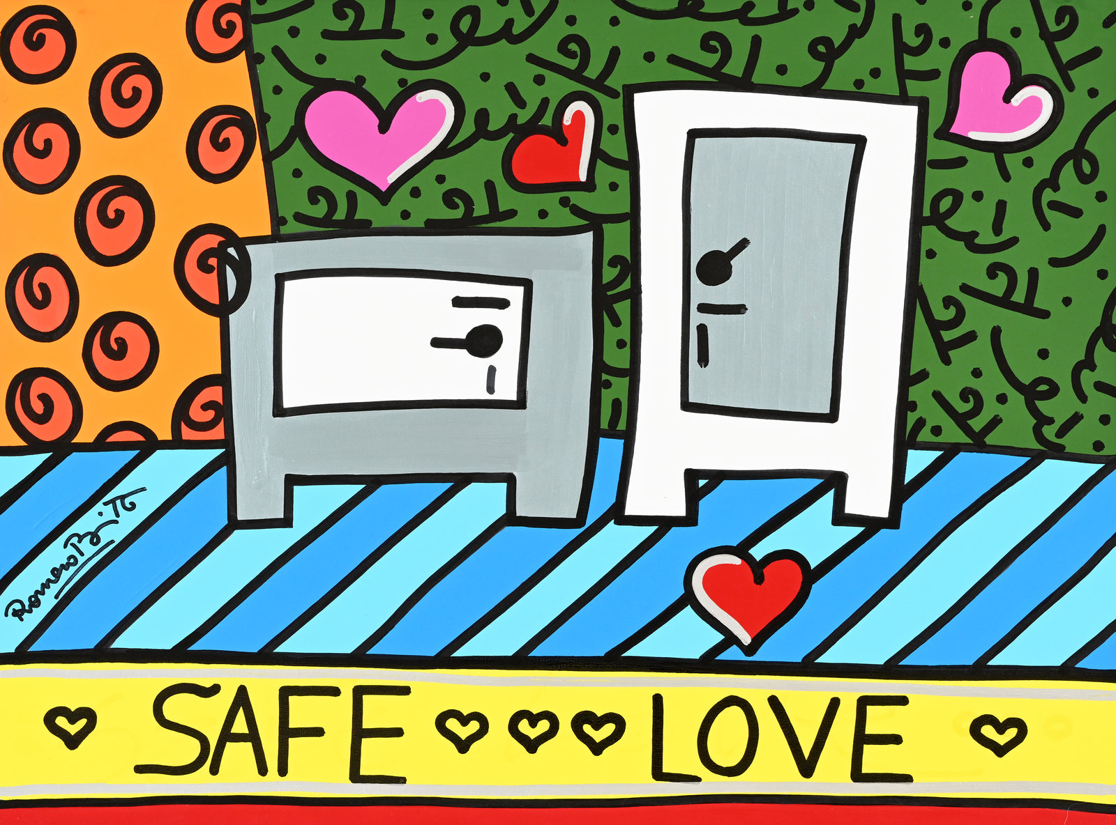 SAFE LOVE - Original Painting