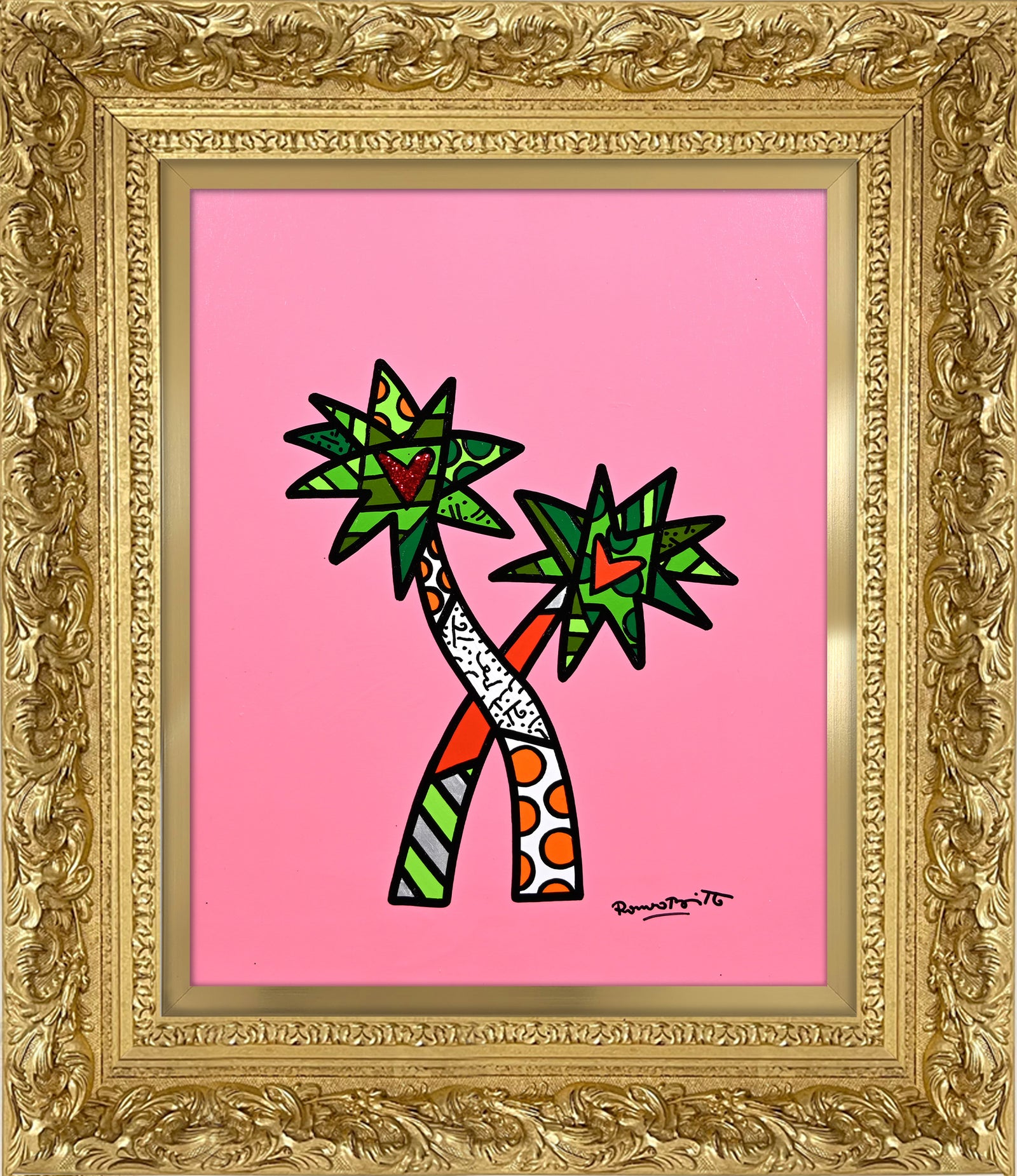 Miami Palms - Original Painting