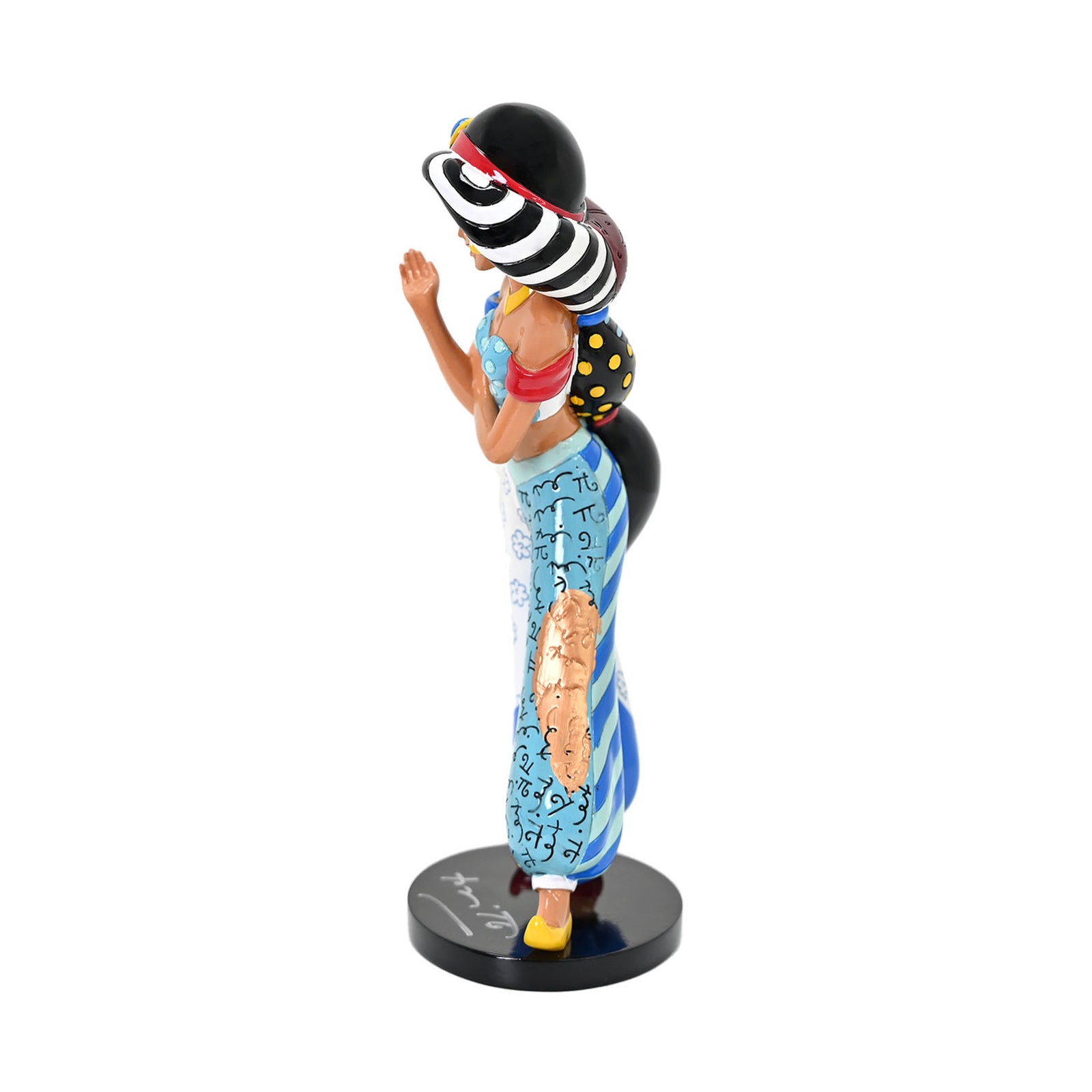 Jasmine - Disney By Britto - Original Touch Of Gold Sculpture