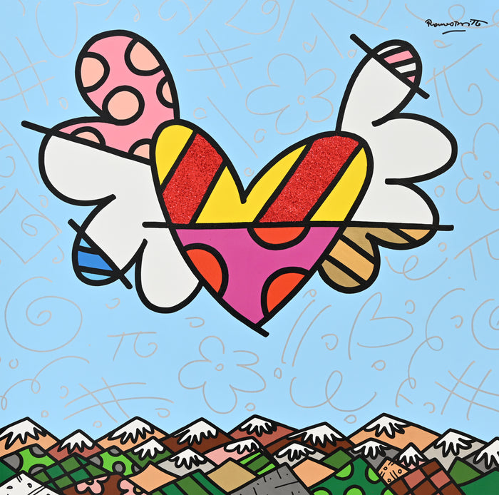 LOVE IS IN THE AIR -  Original Painting