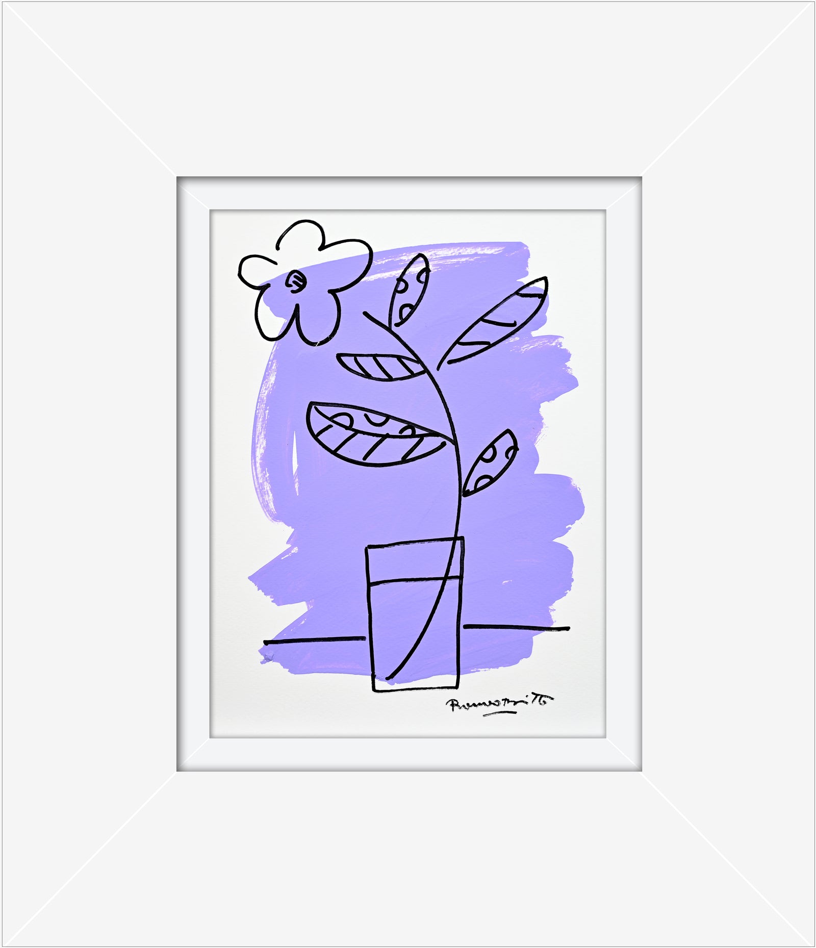 two color collection original drawing artistic colorful design collectible