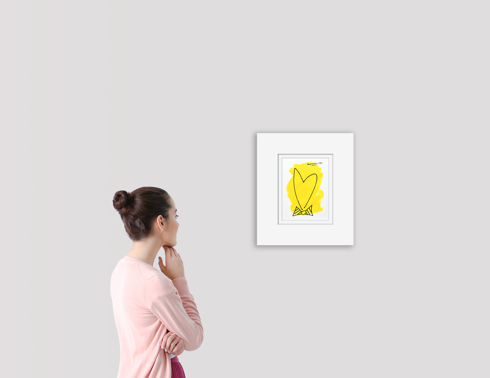 two color collection original drawing artistic colorful design collectible
