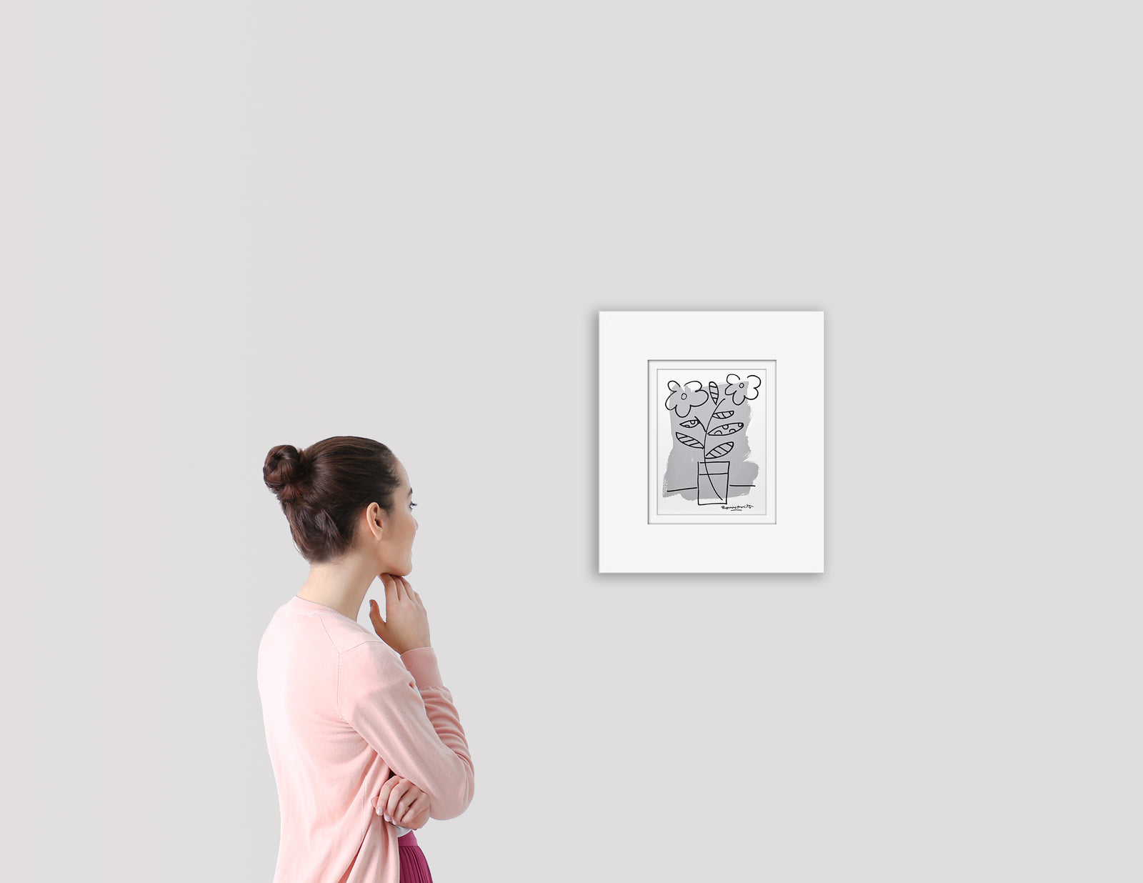 two color collection original drawing artistic colorful design collectible