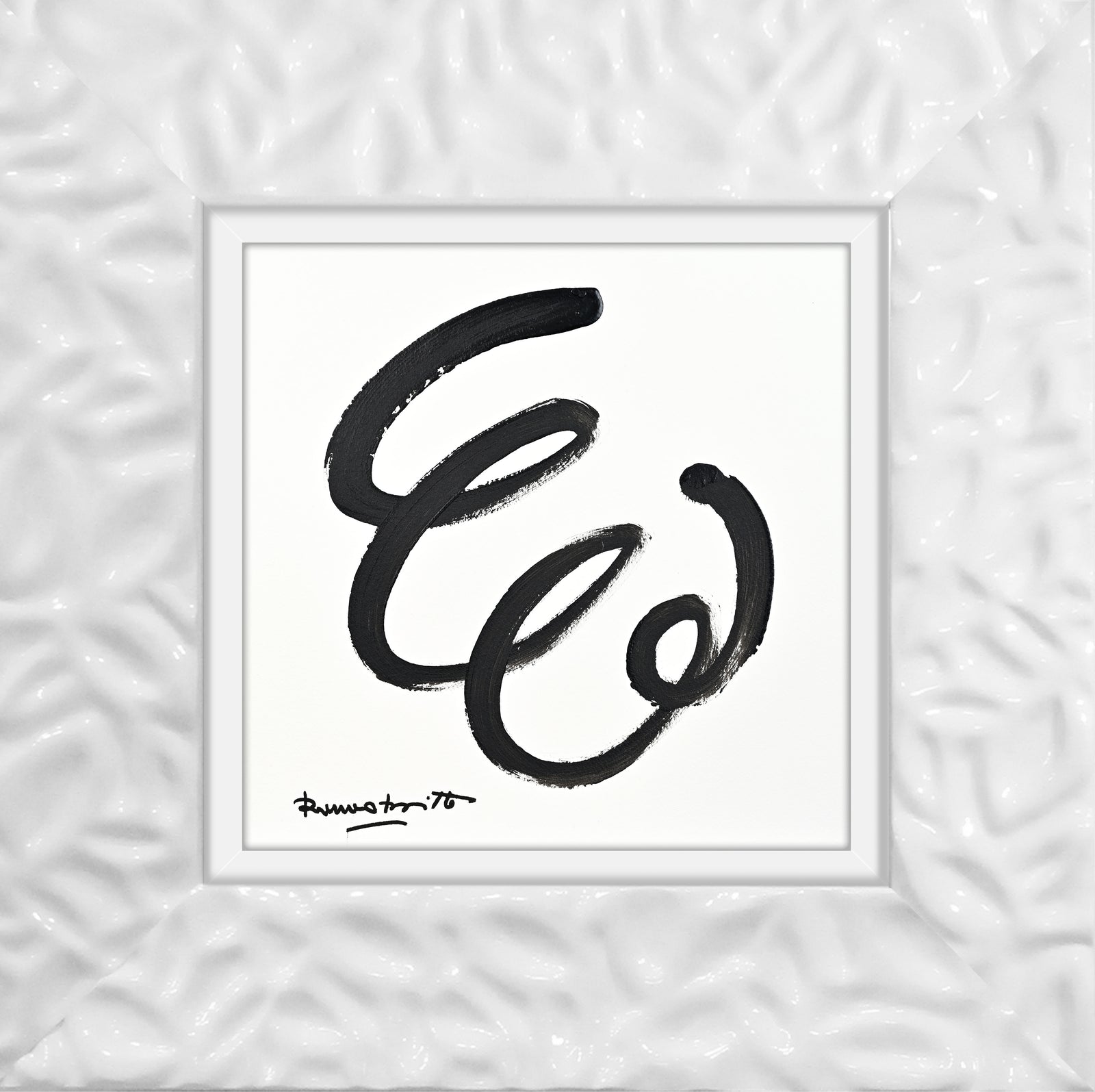 modern pop art two color collection original drawing vibrant home decor