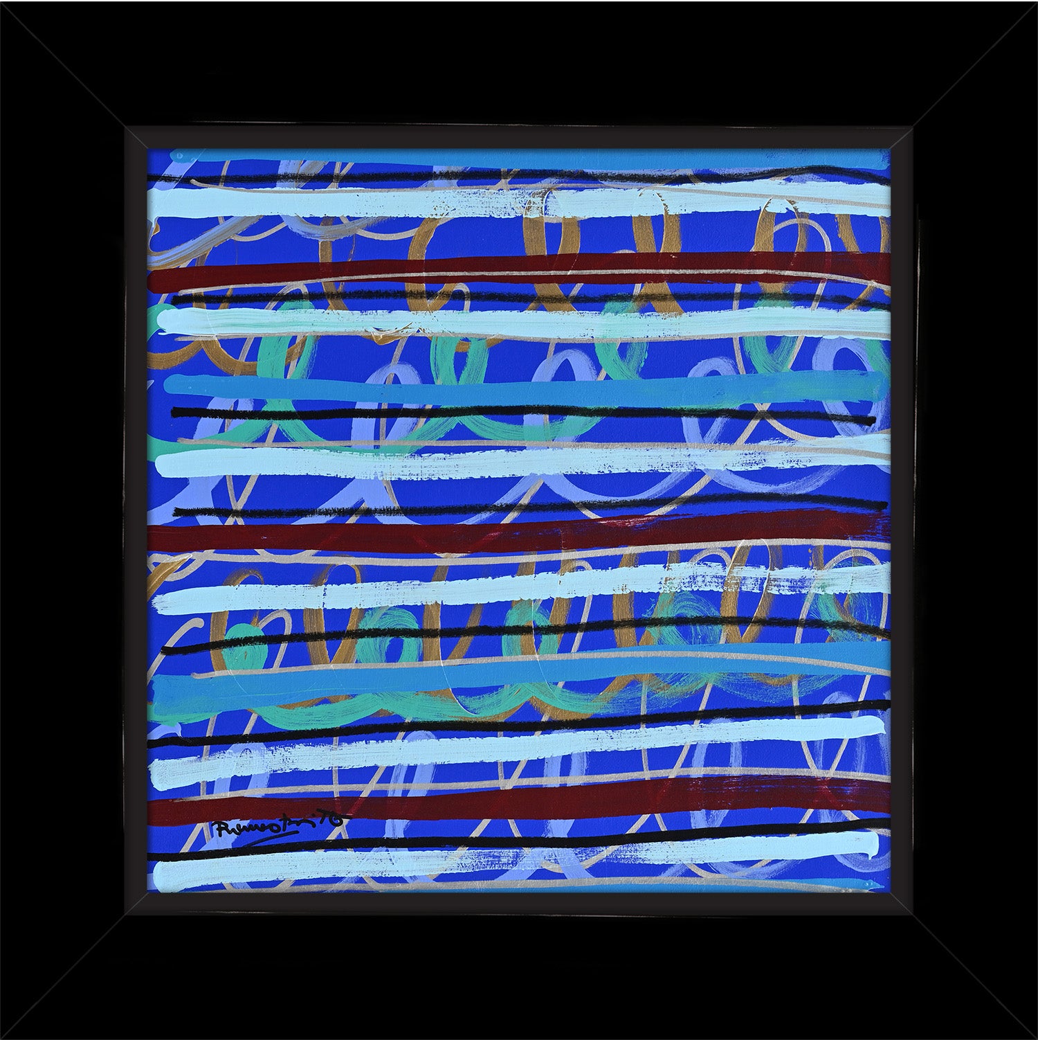 Border Lines - Original Painting