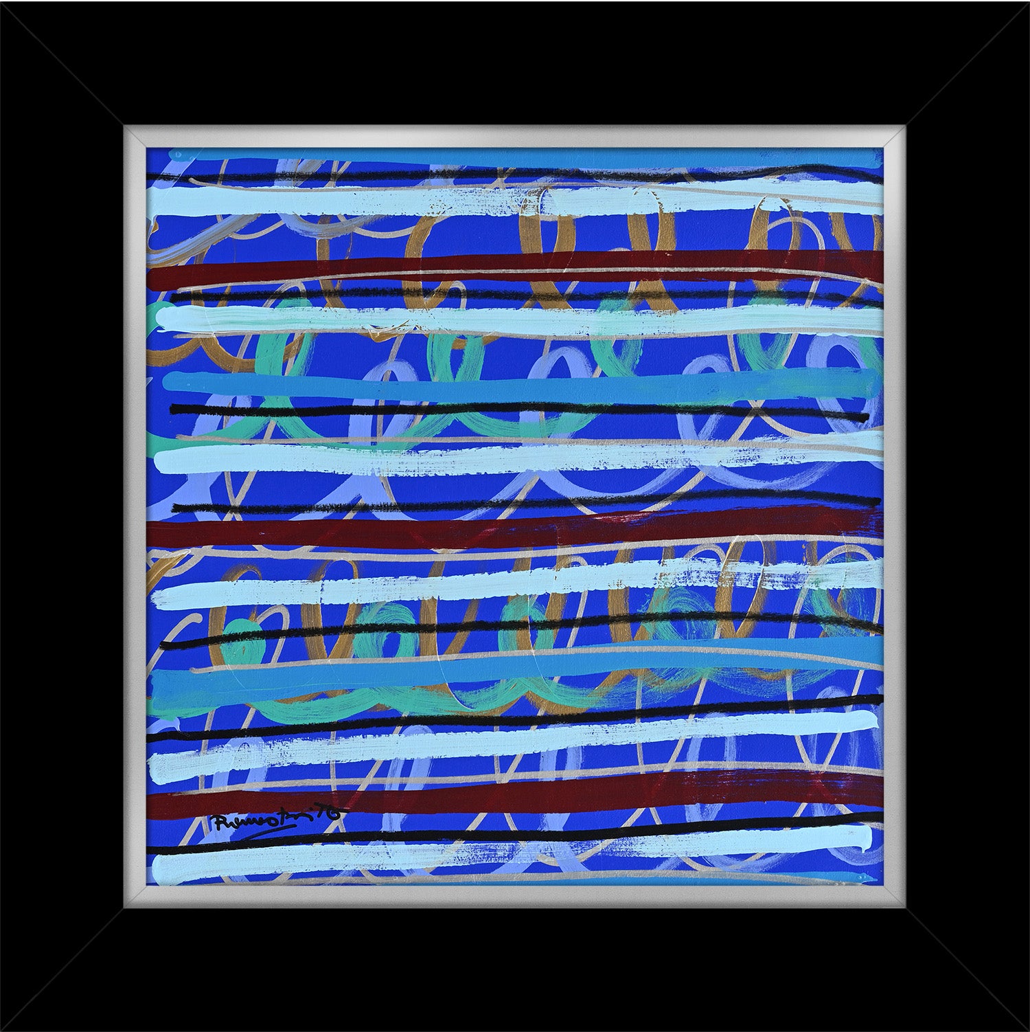 Border Lines - Original Painting