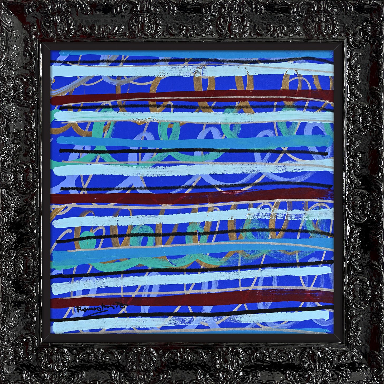Border Lines - Original Painting