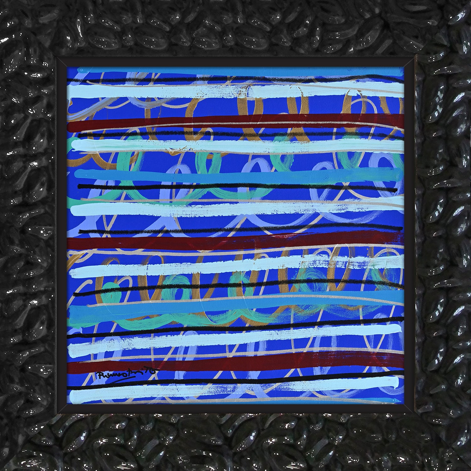 Border Lines - Original Painting