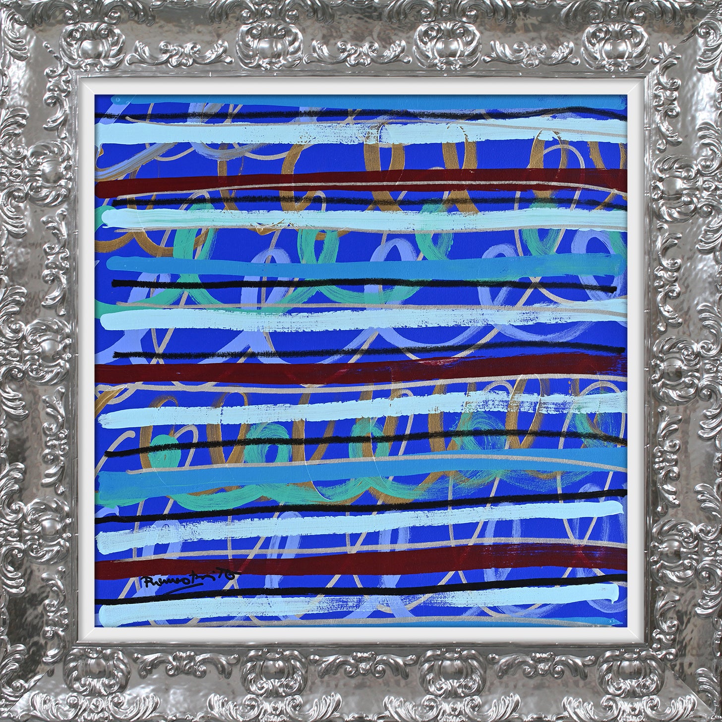 Border Lines - Original Painting