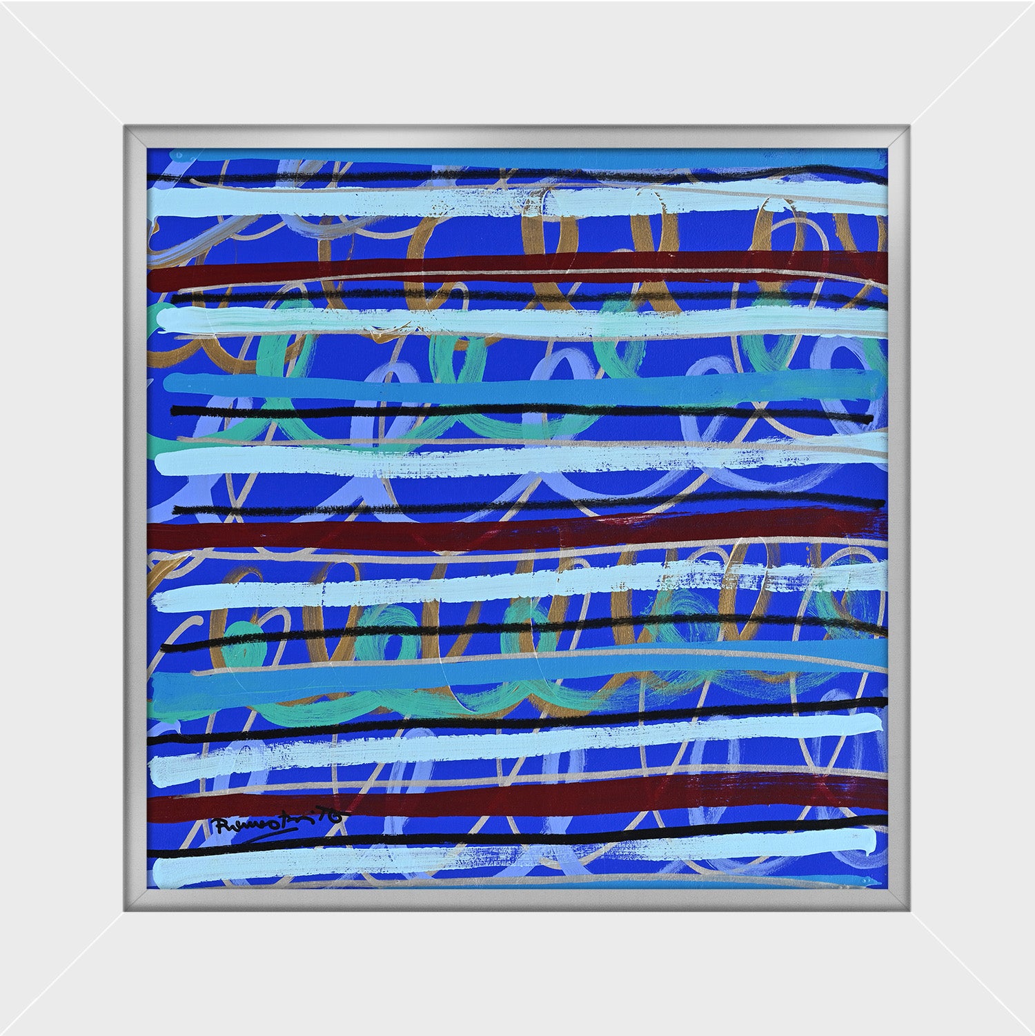 Border Lines - Original Painting