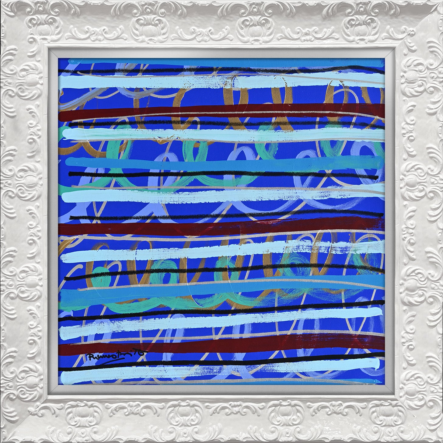 Border Lines - Original Painting