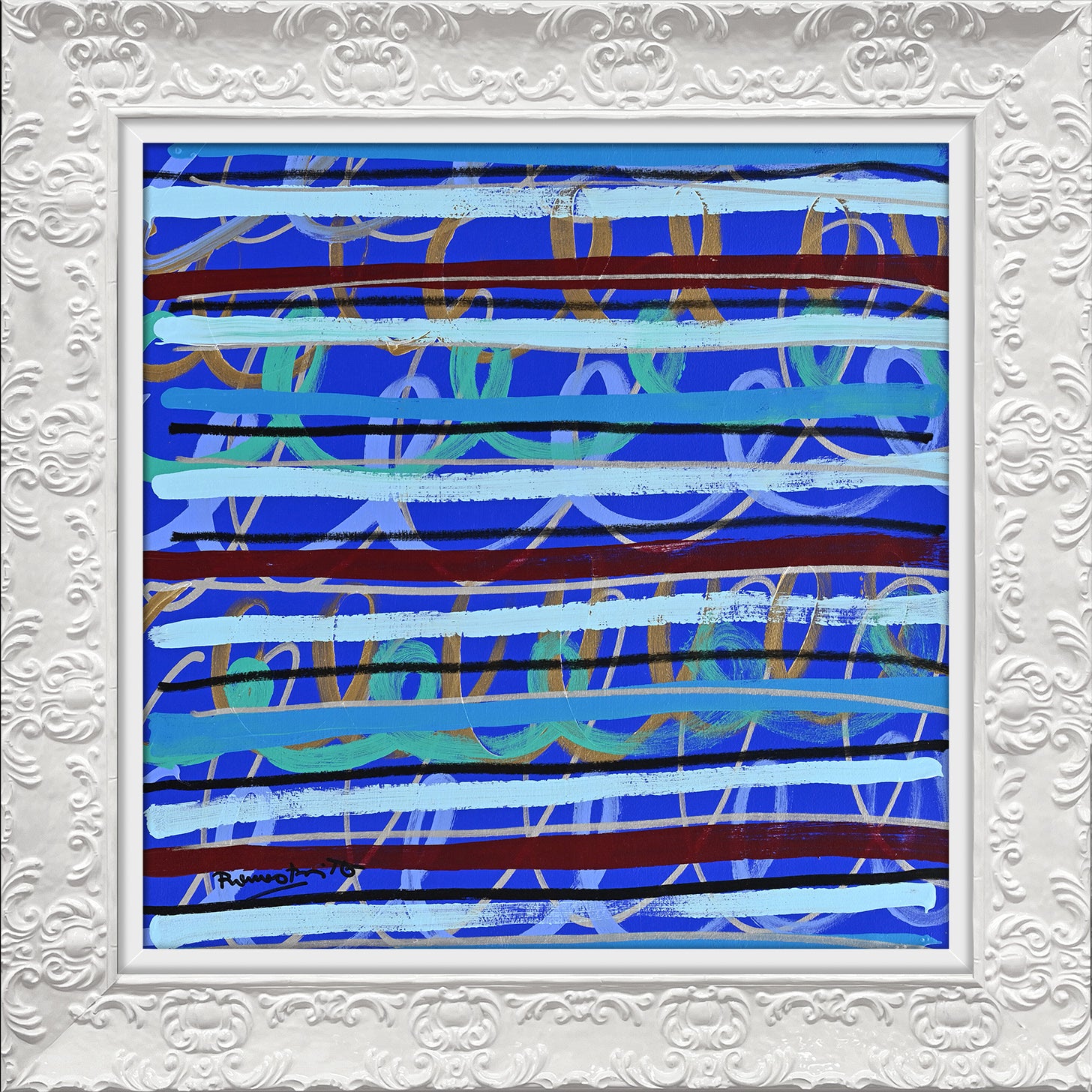 Border Lines - Original Painting