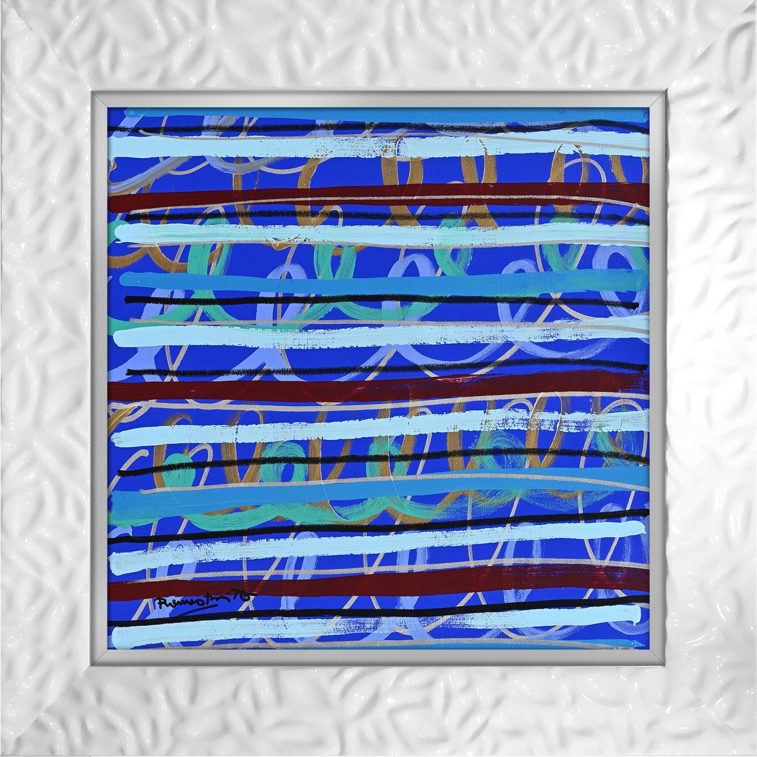 Border Lines - Original Painting