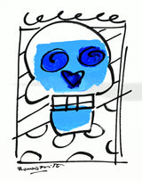 THE SICILY COLLECTION (SKULL) - Original Drawing