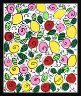 THE SICILY COLLECTION (FLOWERS & LEMONS) - Original Drawing