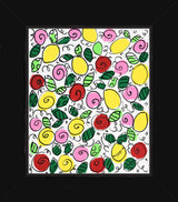 THE SICILY COLLECTION (FLOWERS & LEMONS) - Original Drawing