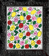 THE SICILY COLLECTION (FLOWERS & LEMONS) - Original Drawing
