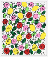 THE SICILY COLLECTION (FLOWERS & LEMONS) - Original Drawing