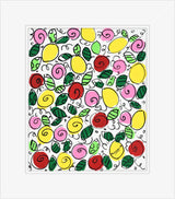 THE SICILY COLLECTION (FLOWERS & LEMONS) - Original Drawing