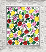 THE SICILY COLLECTION (FLOWERS & LEMONS) - Original Drawing