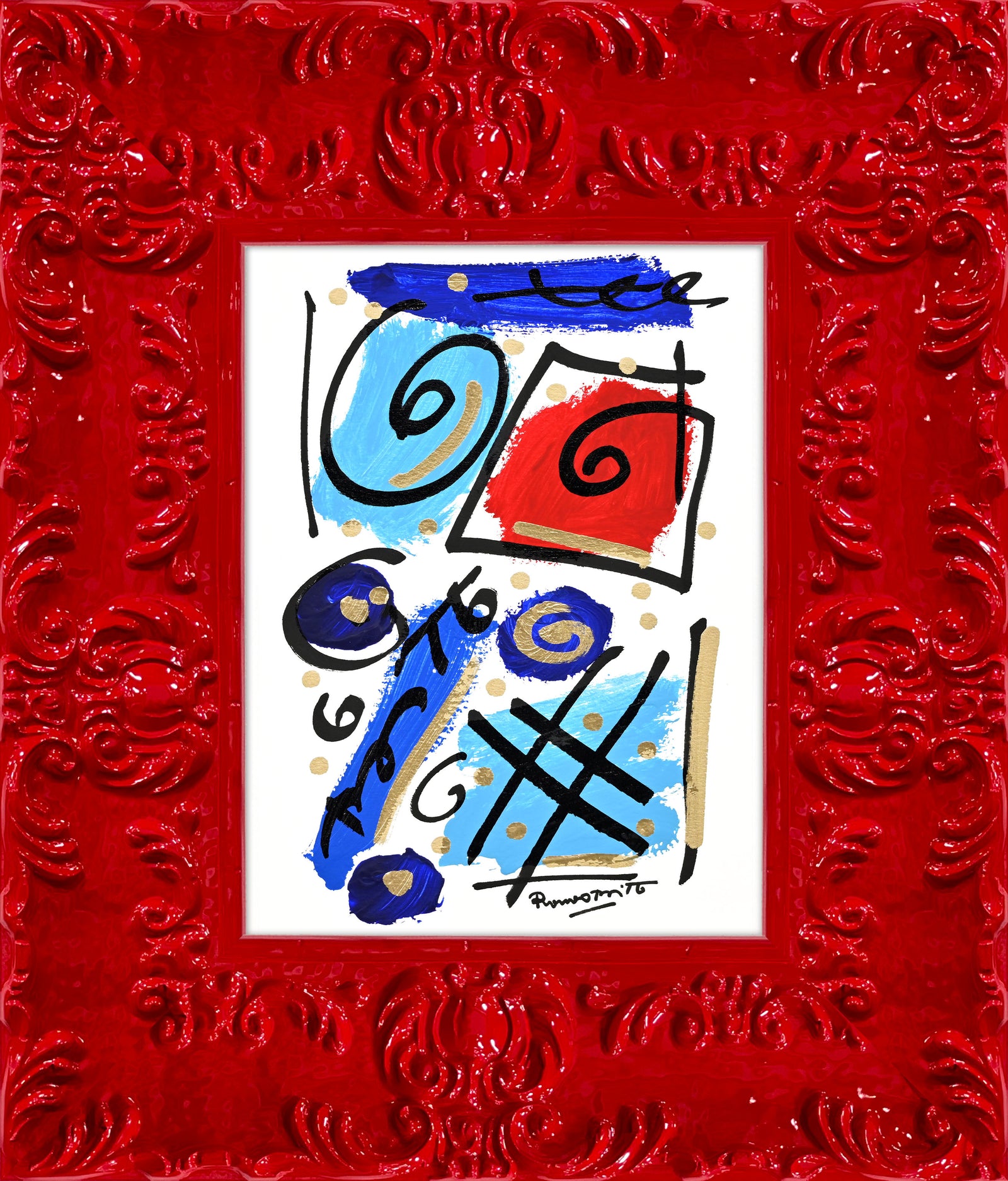 the sicily collection original drawing colorful decorative collectible gift idea