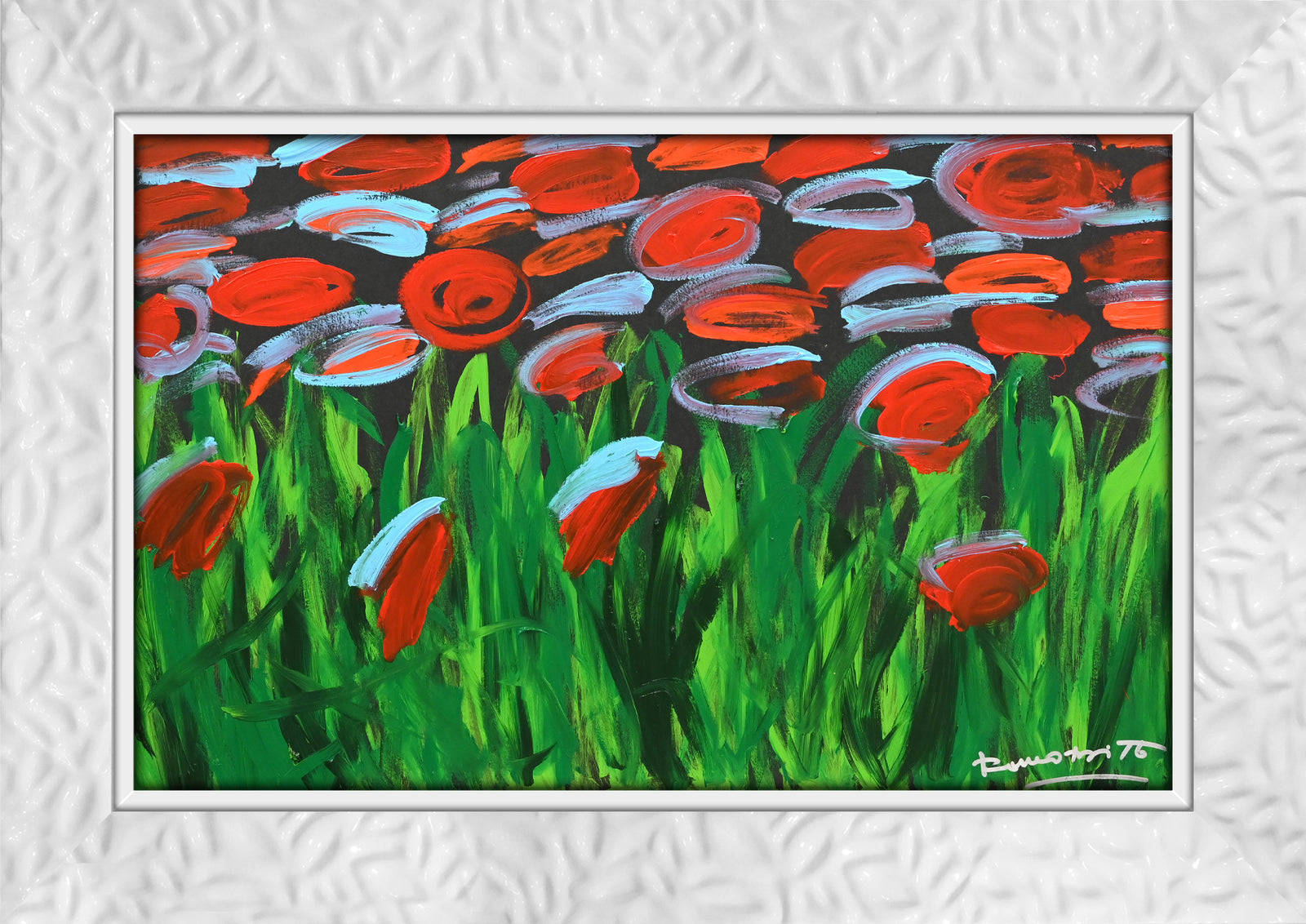 MIDNIGHT GARDEN - Original Painting