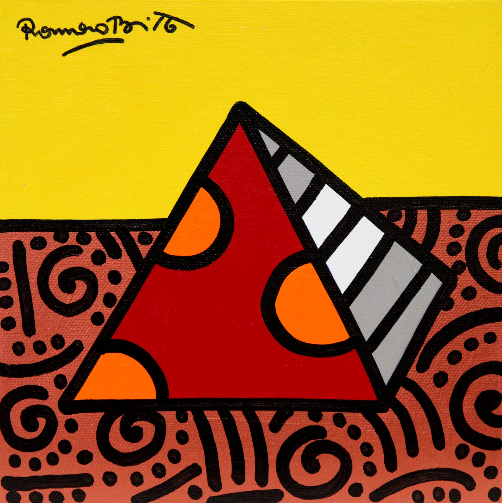 TO DREAM (PYRAMID) - Original Painting