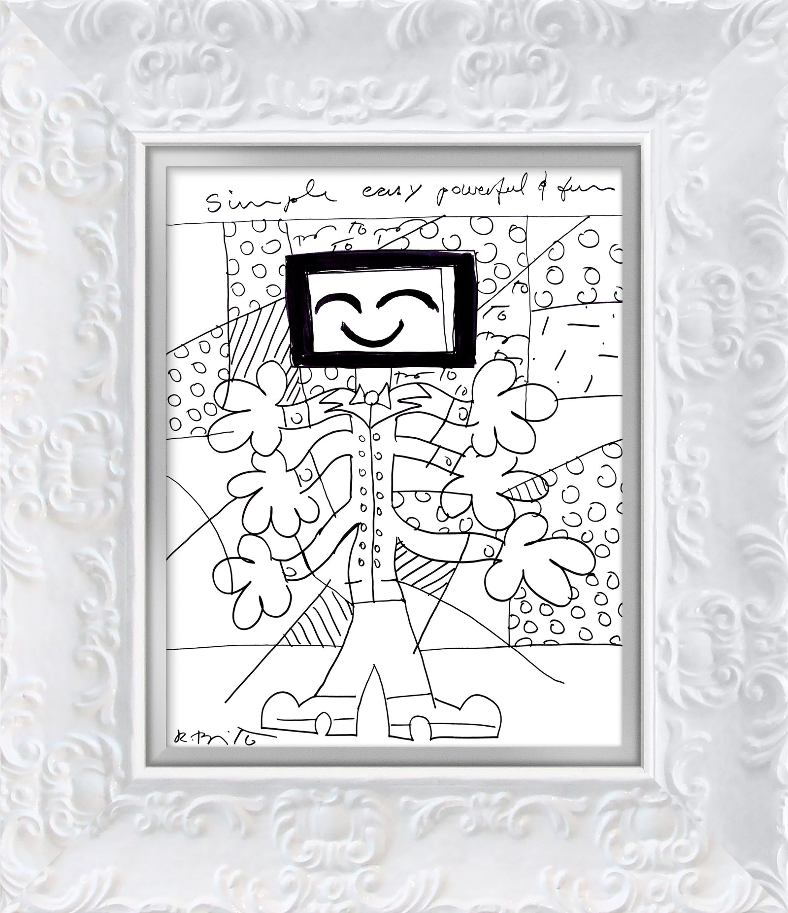 simple easy powerful fun original artistic colorful design collectible