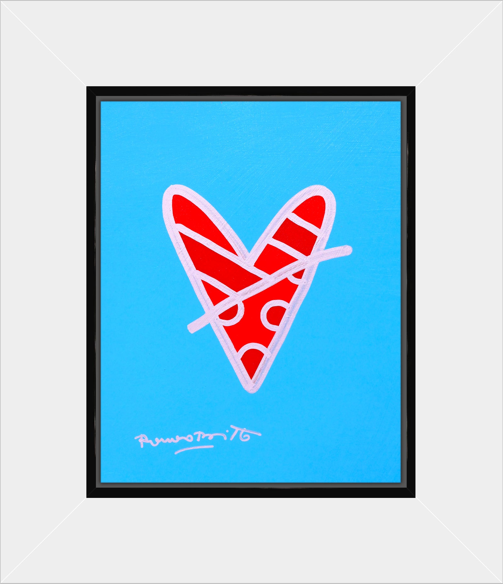 LIKE LOVE (BABY BLUE) - Original Painting