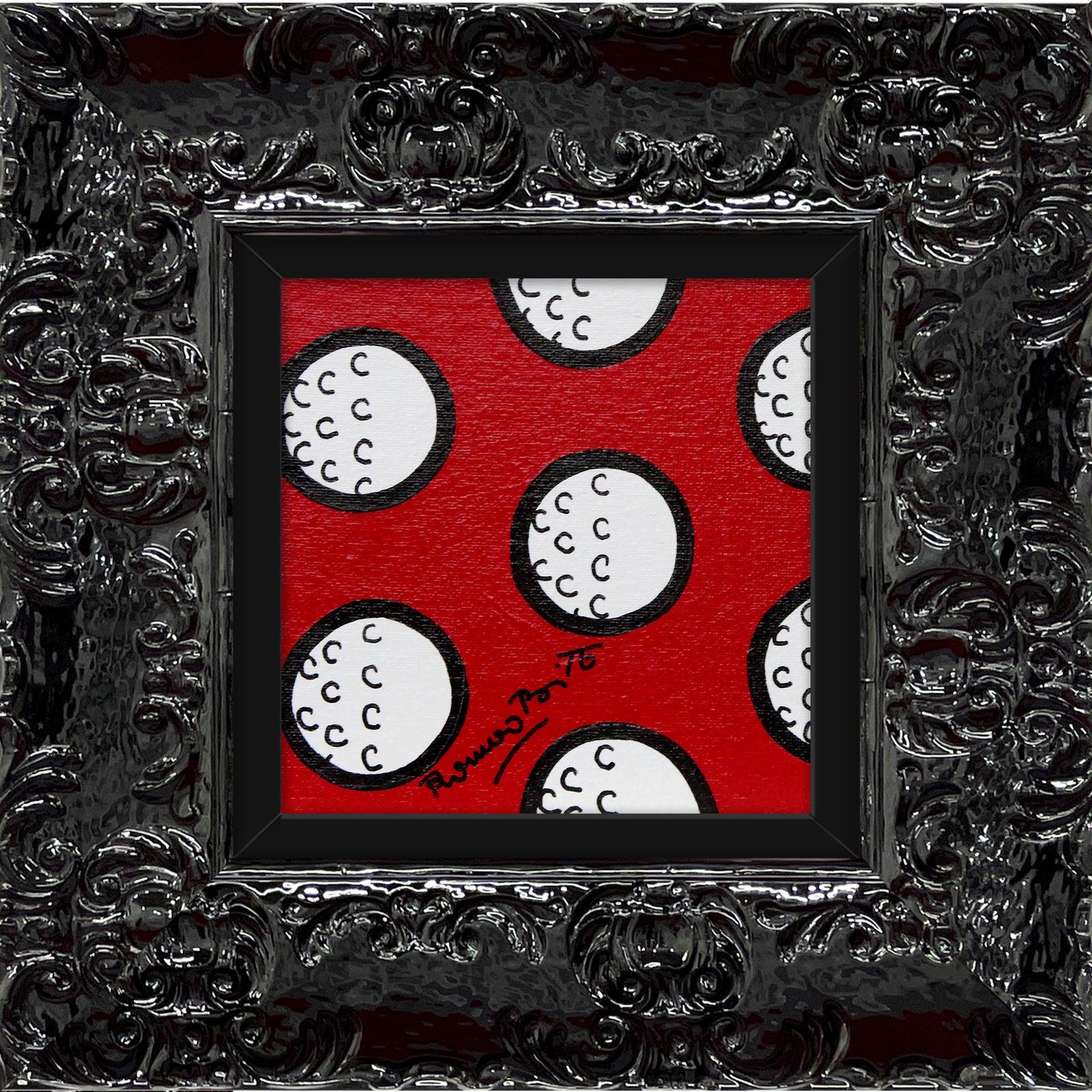 TO DREAM (GOLF BALLS) - Original Painting