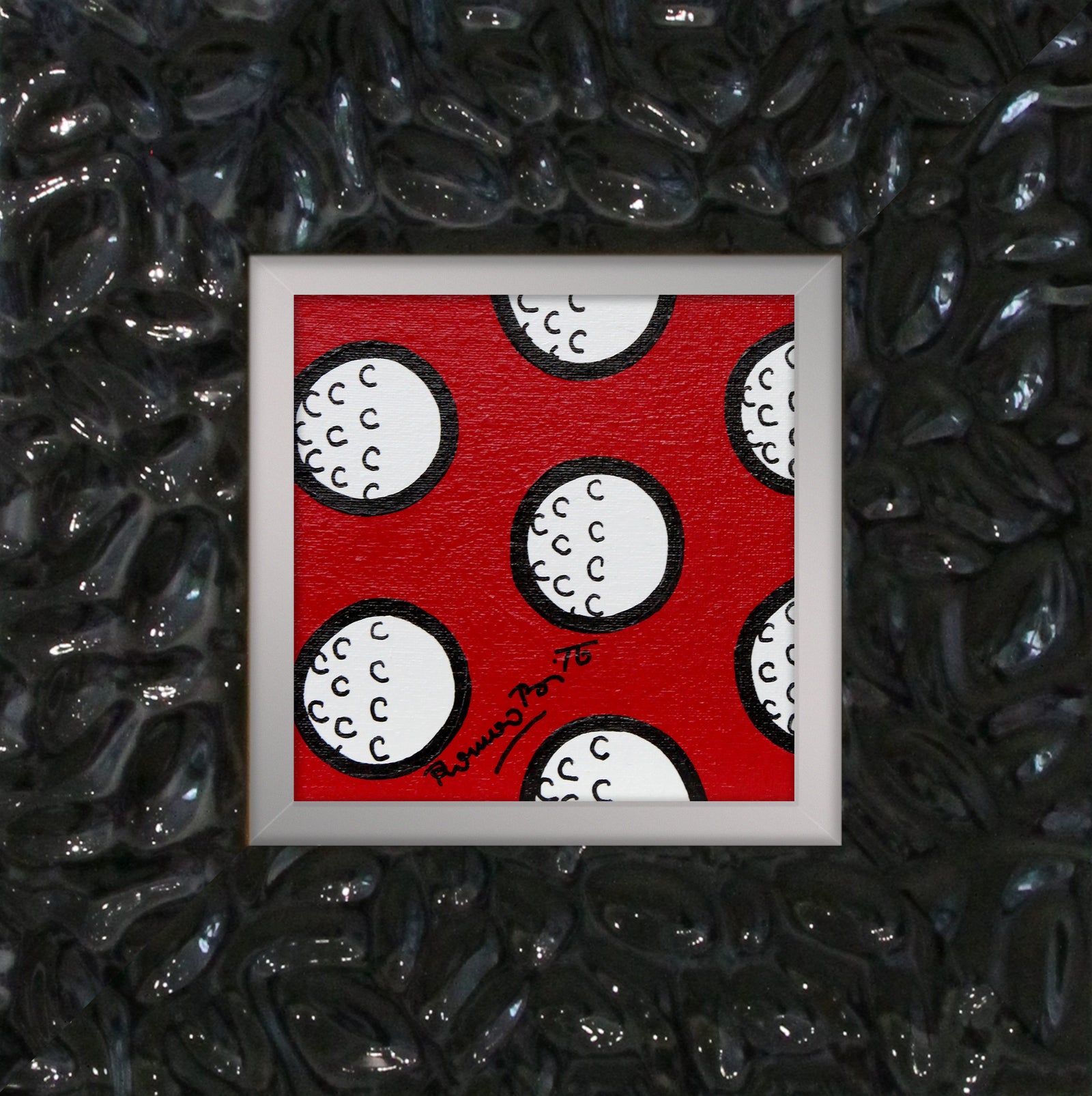 TO DREAM (GOLF BALLS) - Original Painting