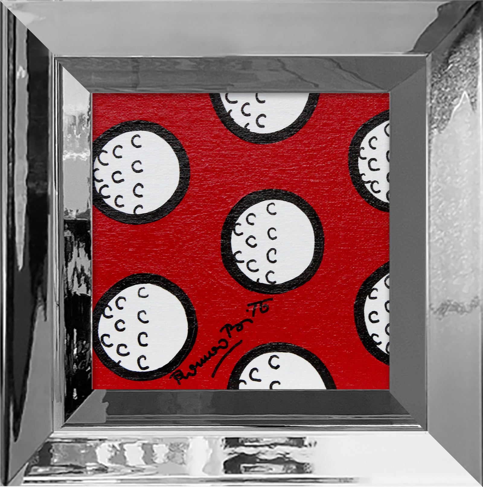 TO DREAM (GOLF BALLS) - Original Painting