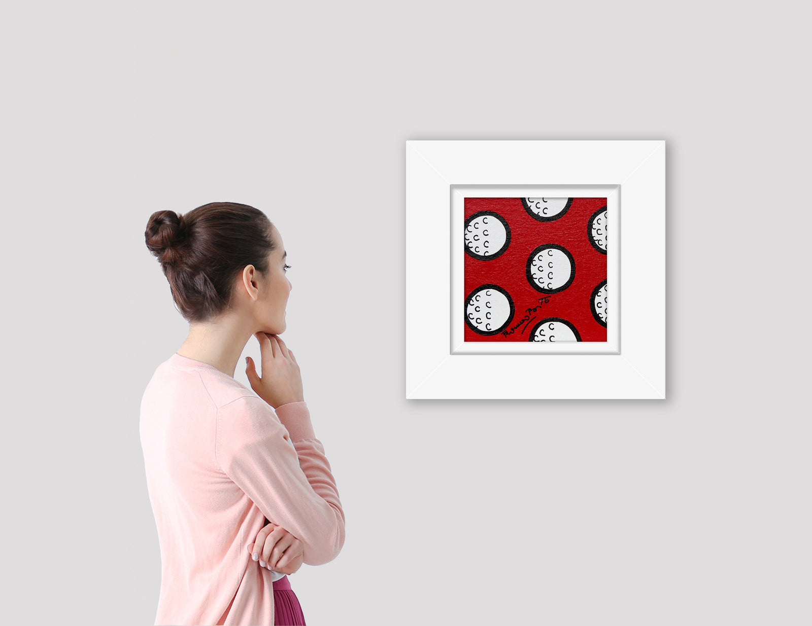 TO DREAM (GOLF BALLS) - Original Painting