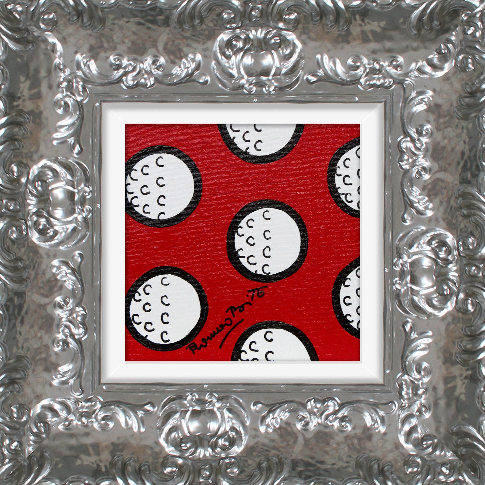 TO DREAM (GOLF BALLS) - Original Painting