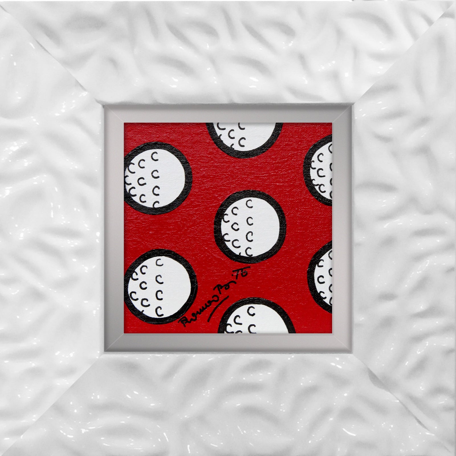 TO DREAM (GOLF BALLS) - Original Painting