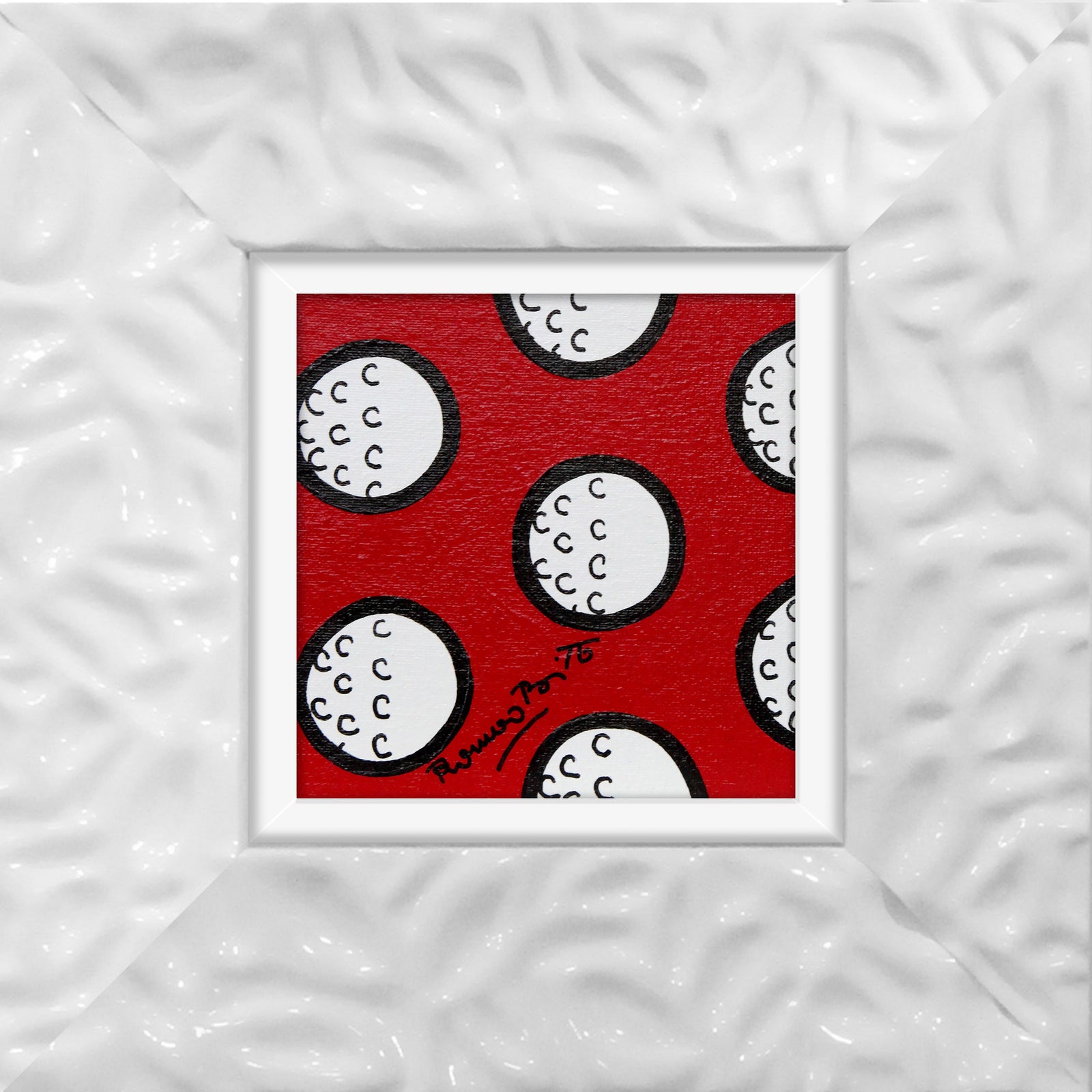 TO DREAM (GOLF BALLS) - Original Painting