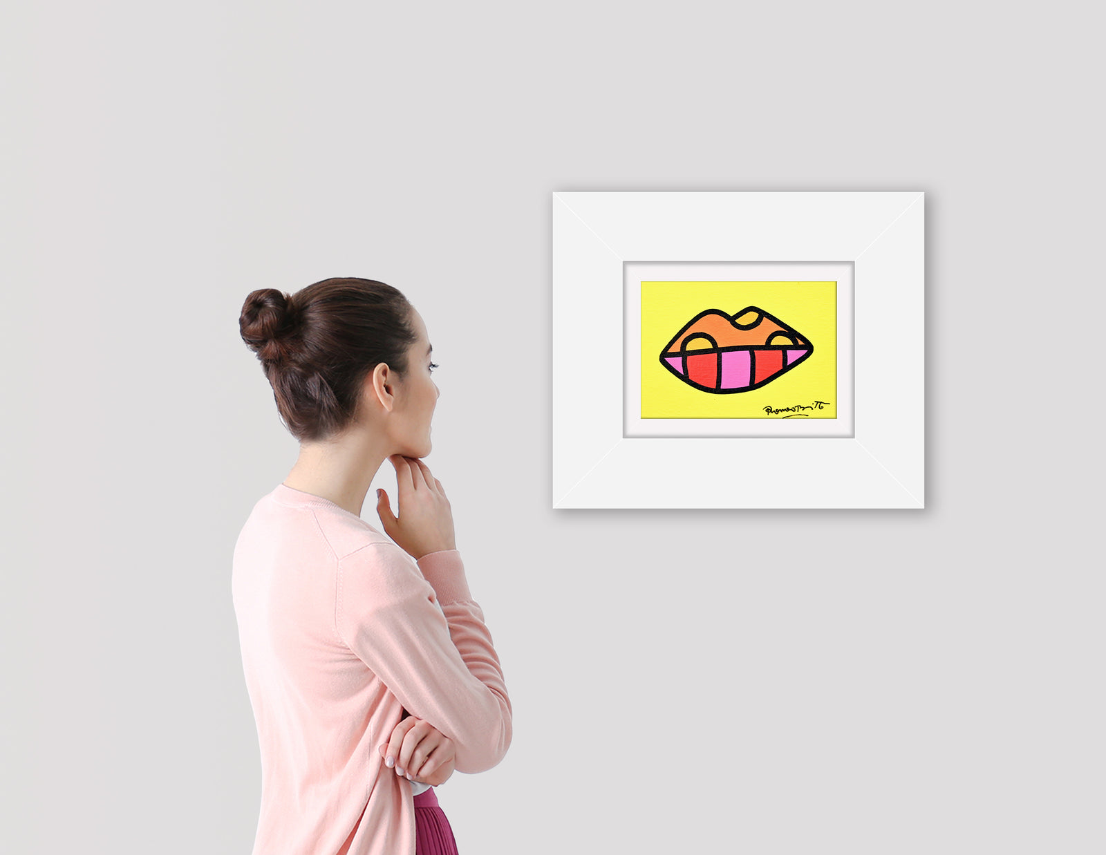 TO DREAM (LIPS) - Original Painting