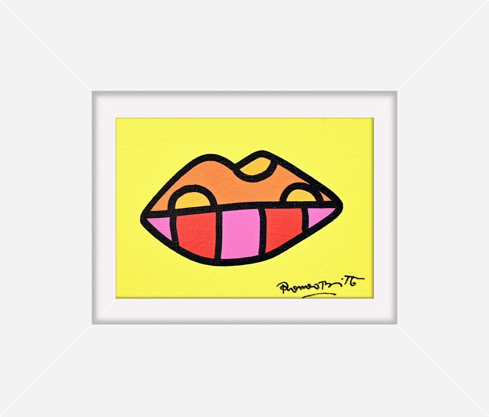 TO DREAM (LIPS) - Original Painting
