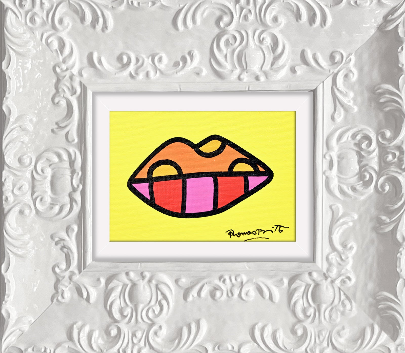 TO DREAM (LIPS) - Original Painting