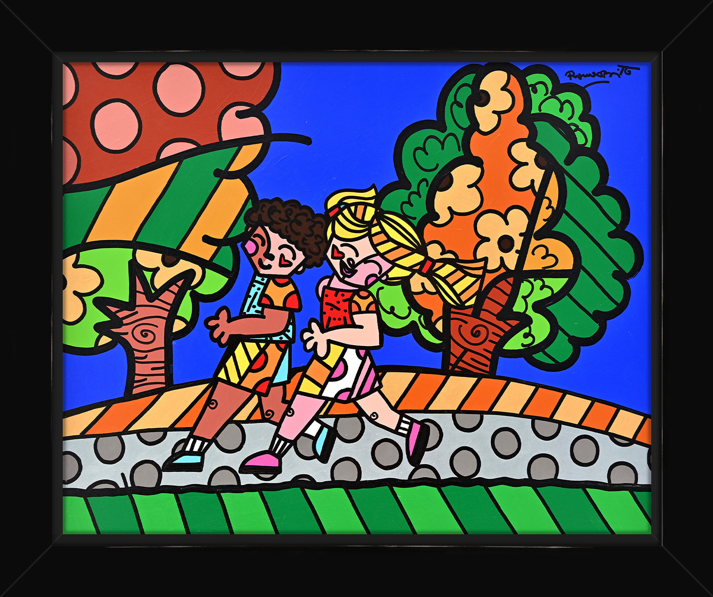 Running - Original Painting