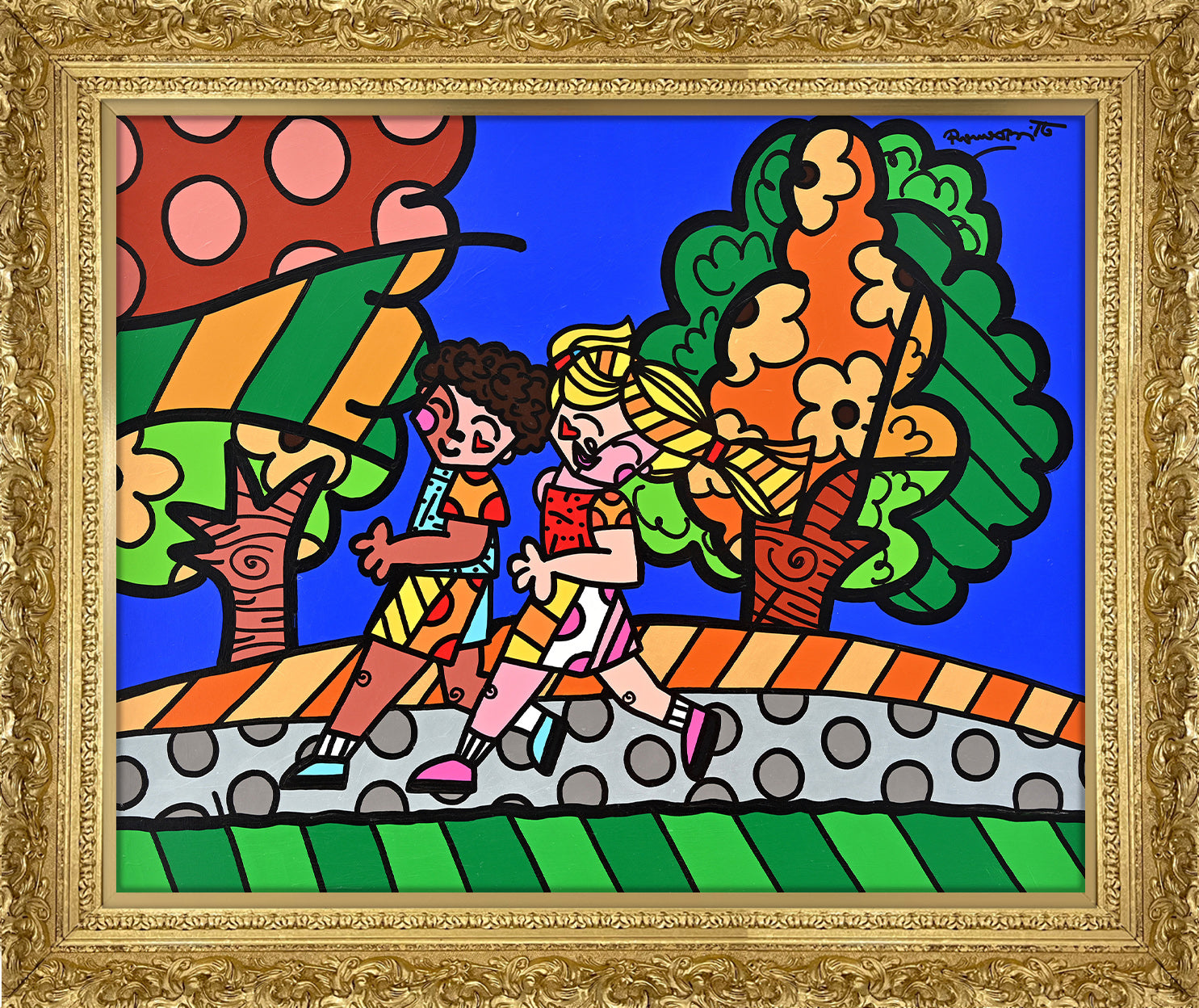 Running - Original Painting