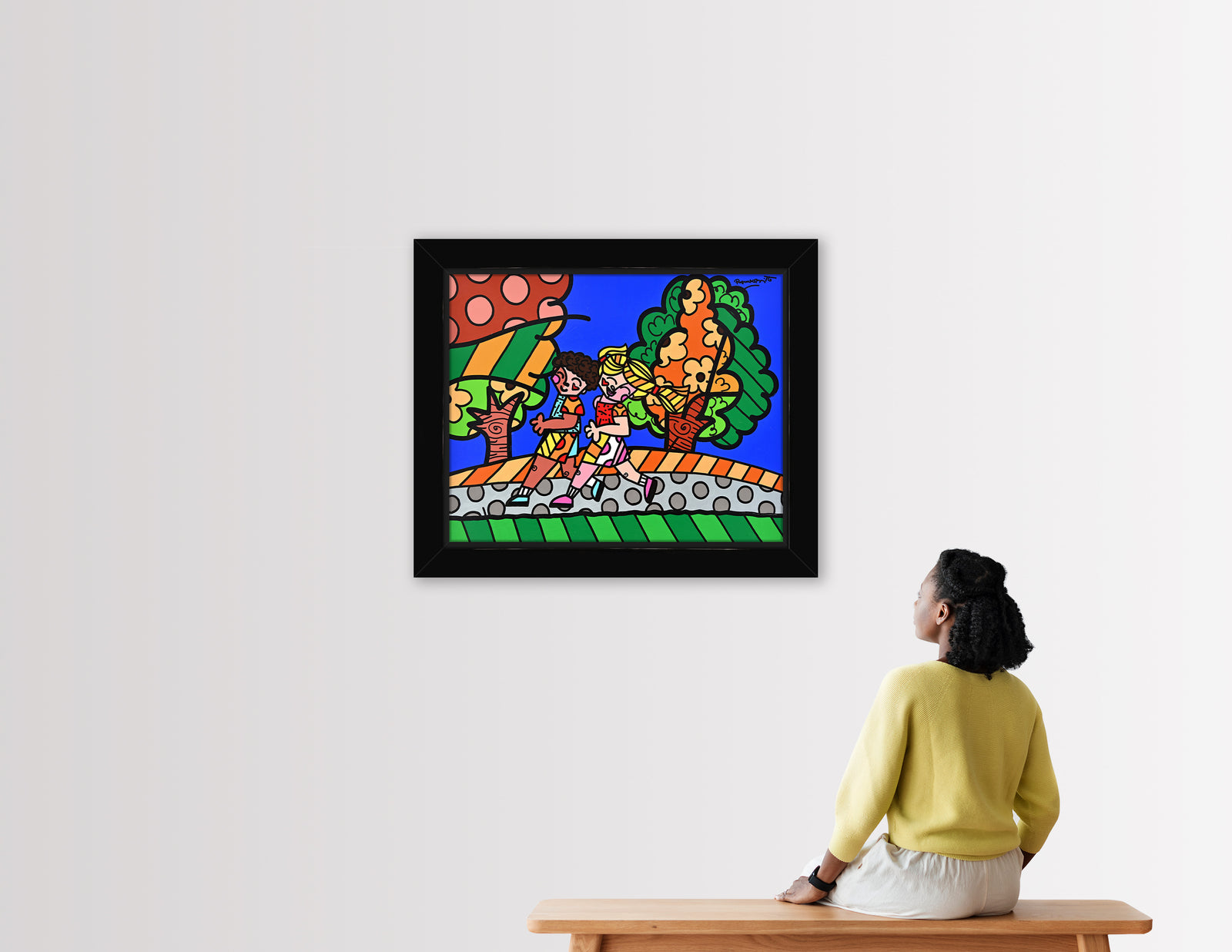 Running - Original Painting