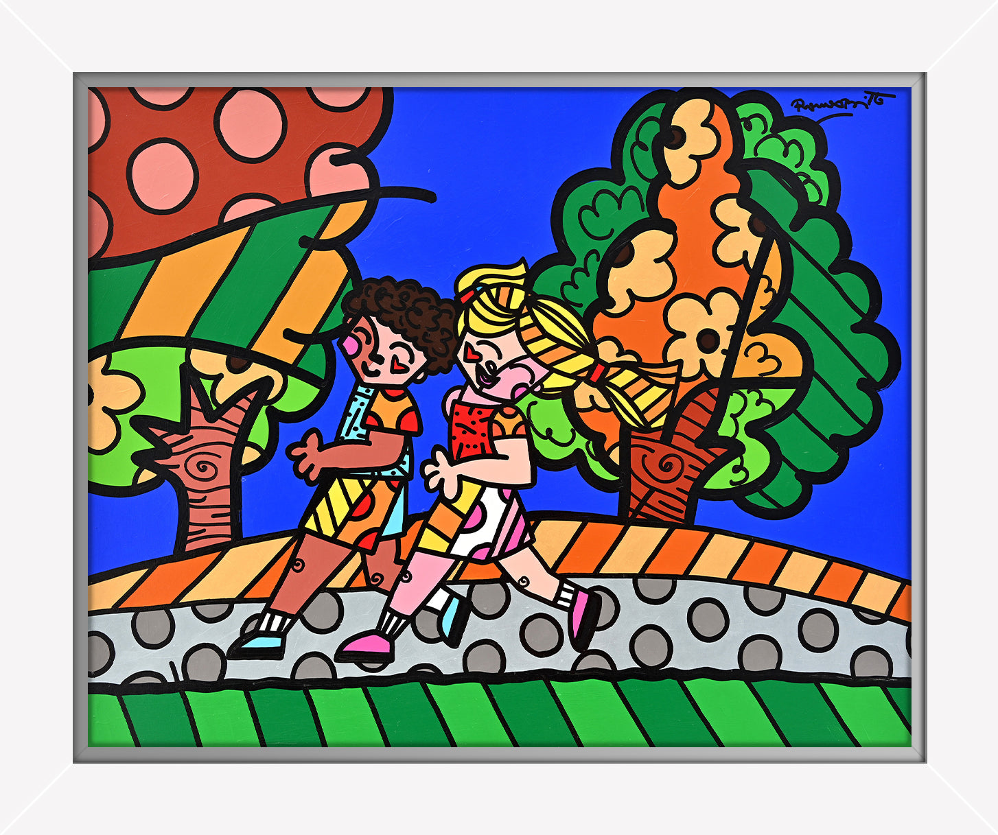 Running - Original Painting